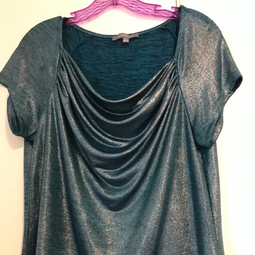 NY Collection shimmer top. Size L. EUC❤️